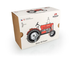 Kovap Zetor 50 Super červený 1:25 